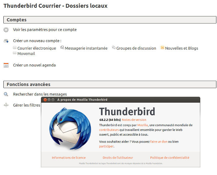 mozilla thunderbird